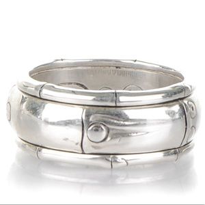 John Hardy spinning sterling silver ring
